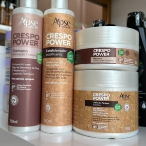 Kit shampoo condicionador máscara e creme de pentear