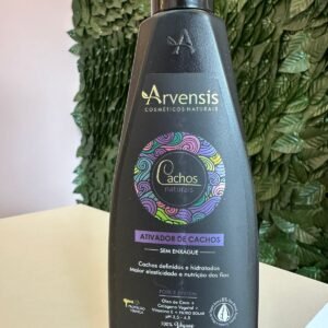 Ativador de cachos 300ml ondulados e cacheados.