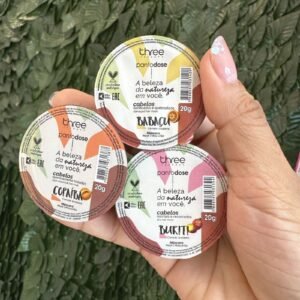 Trio cronograma capilar em cápsulas