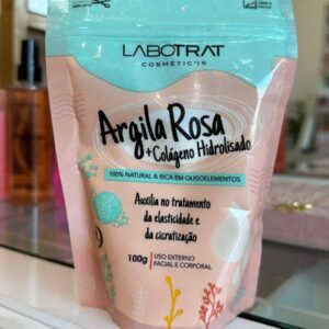 Argila Rosa + Colágeno Hidrolisado 100g Labotrat