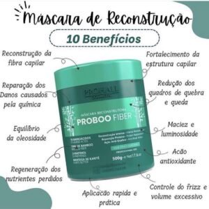Máscara de Reconstrução Proboo Fiber 500g